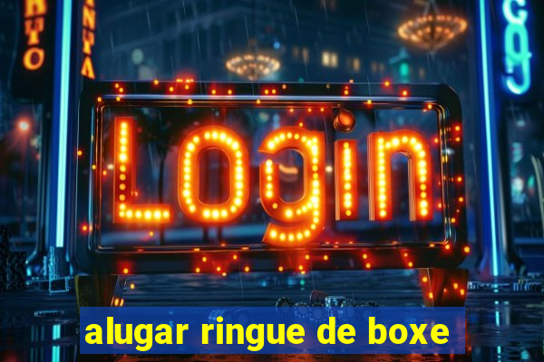 alugar ringue de boxe