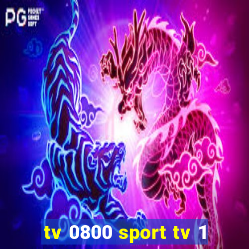 tv 0800 sport tv 1