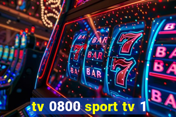 tv 0800 sport tv 1