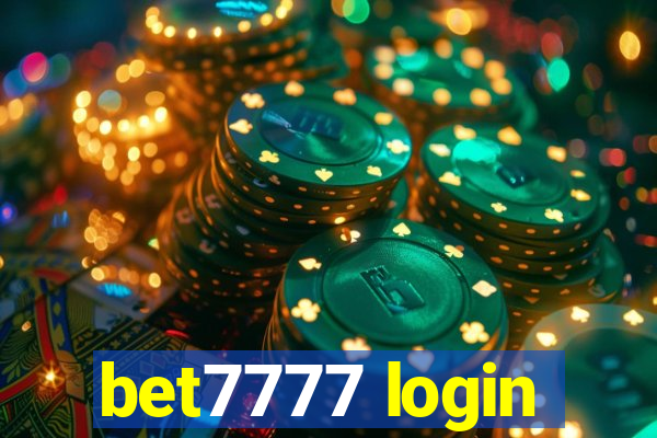 bet7777 login