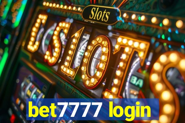 bet7777 login