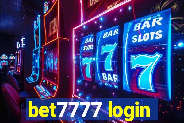 bet7777 login