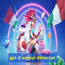 gpt-2 output detector