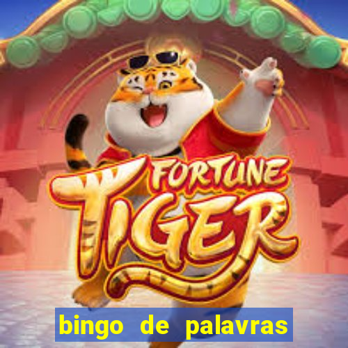 bingo de palavras de natal