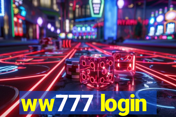 ww777 login