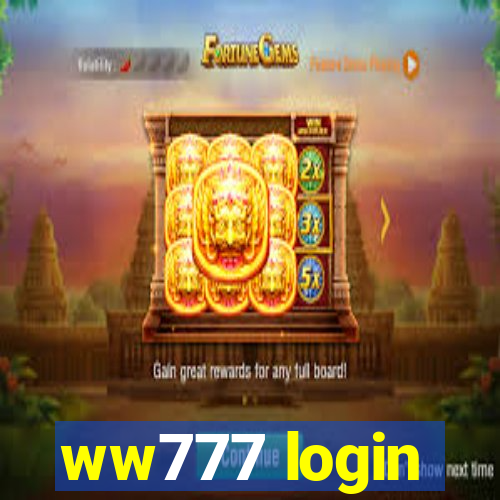 ww777 login