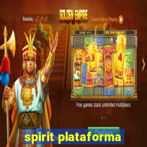 spirit plataforma