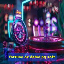 fortune ox demo pg soft