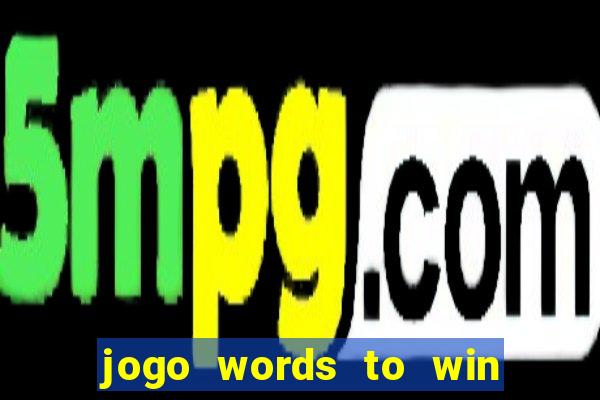 jogo words to win paga mesmo