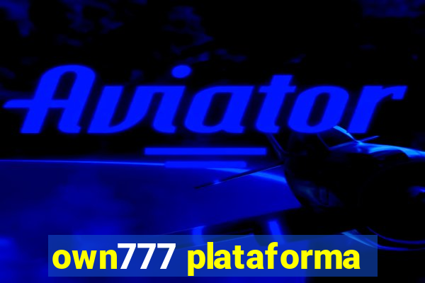 own777 plataforma