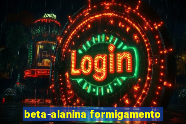 beta-alanina formigamento