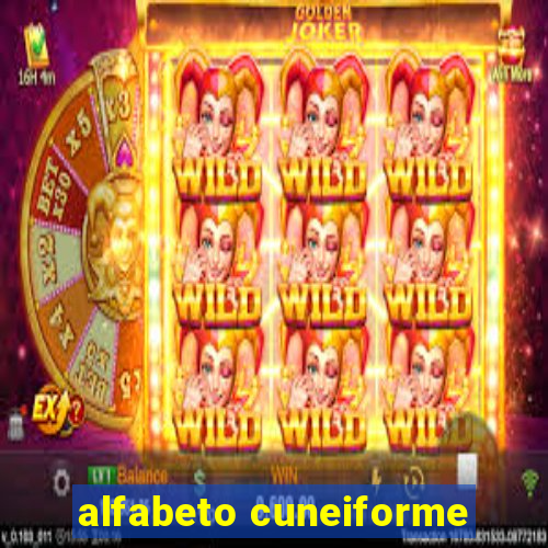 alfabeto cuneiforme