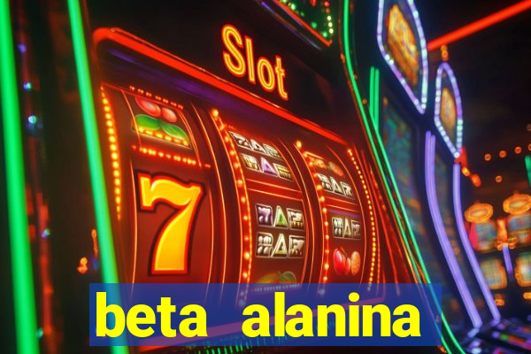 beta alanina aumenta a pressao