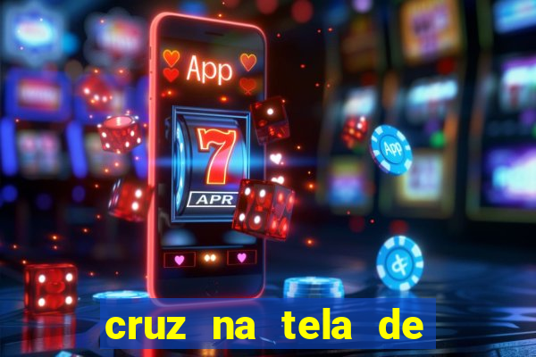 cruz na tela de cruz das