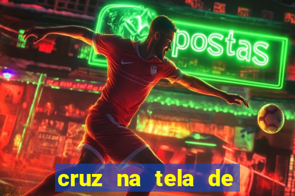 cruz na tela de cruz das