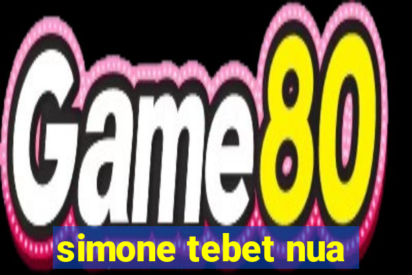 simone tebet nua