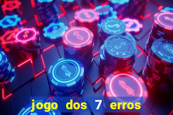 jogo dos 7 erros para manipuladores de alimentos