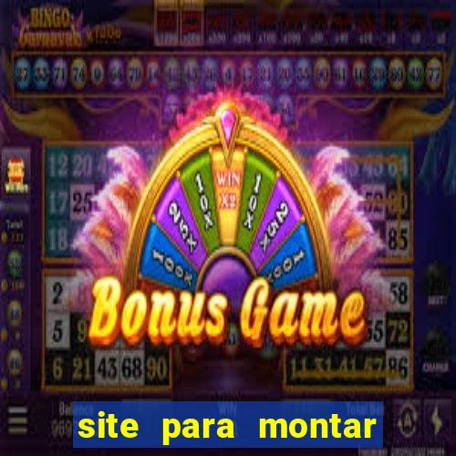 site para montar time de futebol