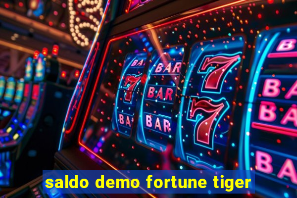 saldo demo fortune tiger