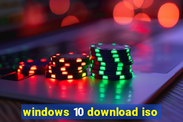 windows 10 download iso