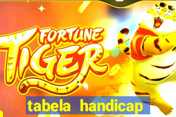 tabela handicap asiatico escanteios