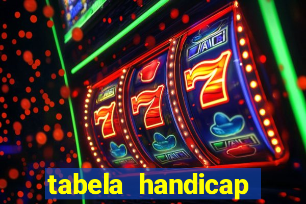 tabela handicap asiatico escanteios