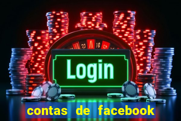 contas de facebook abandonadas com senha e email