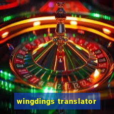 wingdings translator