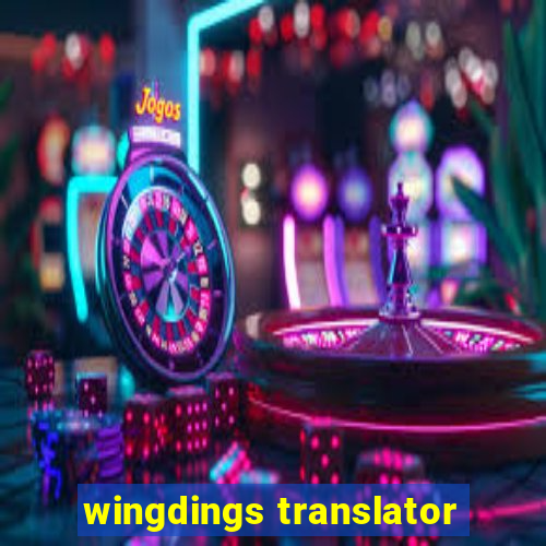 wingdings translator