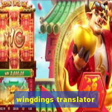 wingdings translator