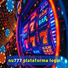 nu777 plataforma login