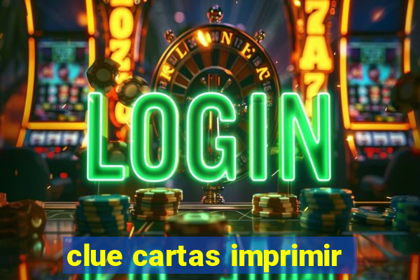 clue cartas imprimir