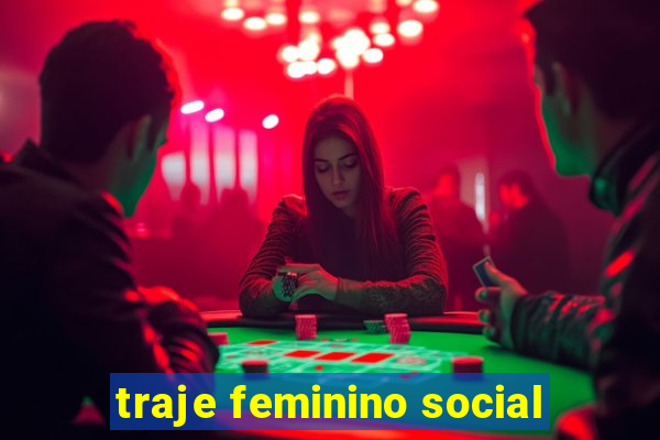 traje feminino social