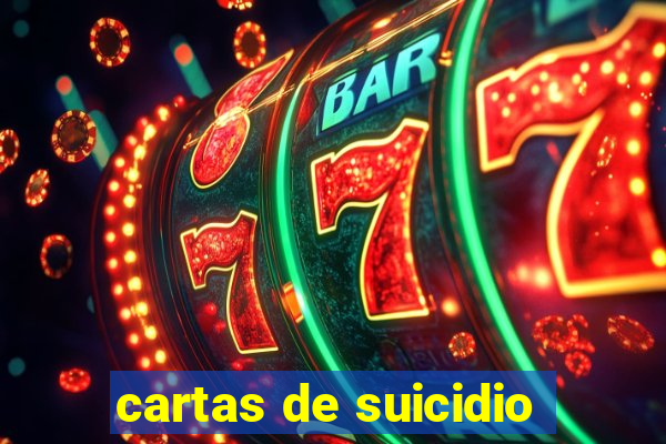 cartas de suicidio