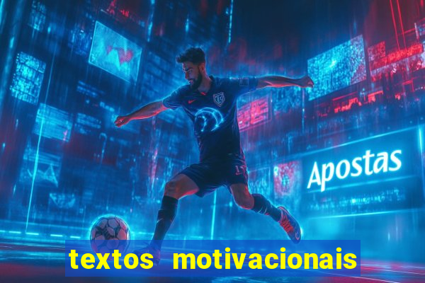 textos motivacionais para equipes