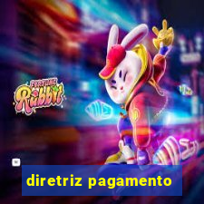 diretriz pagamento