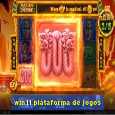 win11 plataforma de jogos