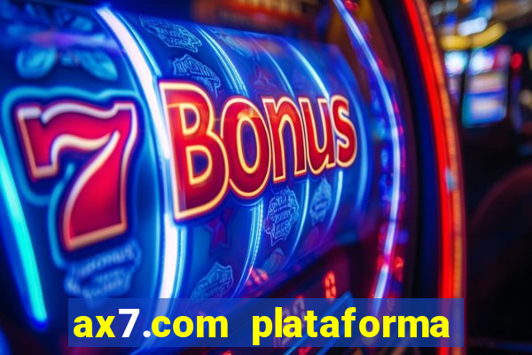 ax7.com plataforma de jogos