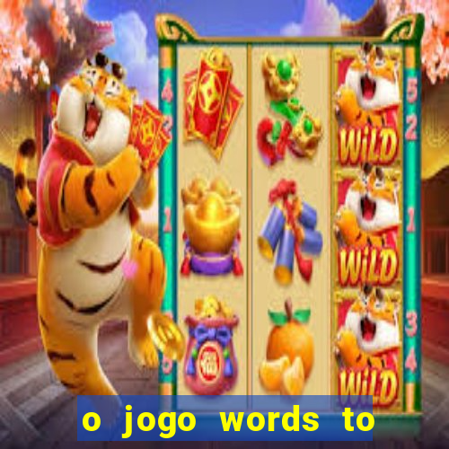 o jogo words to win paga mesmo