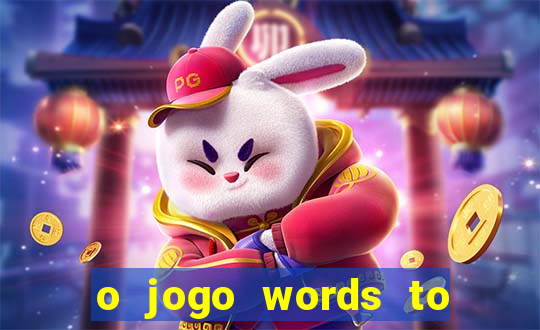 o jogo words to win paga mesmo