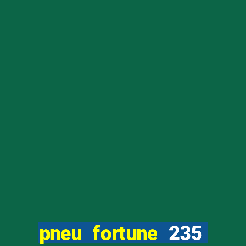 pneu fortune 235 55 r18