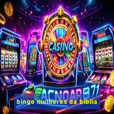 bingo mulheres da biblia