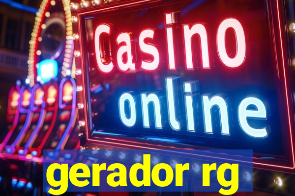 gerador rg