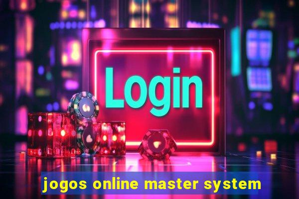 jogos online master system