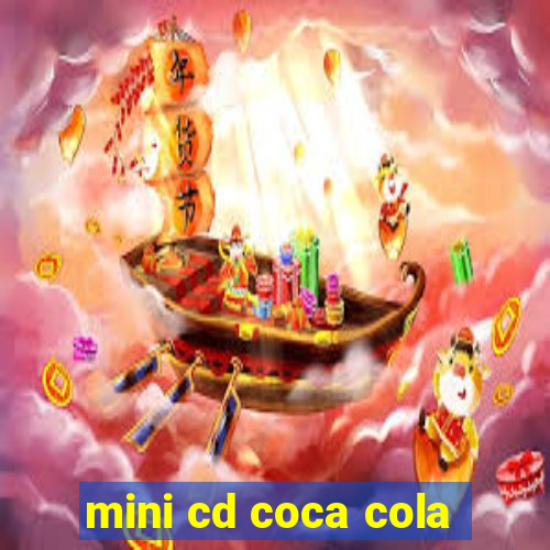 mini cd coca cola