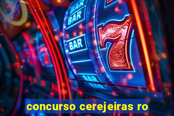 concurso cerejeiras ro