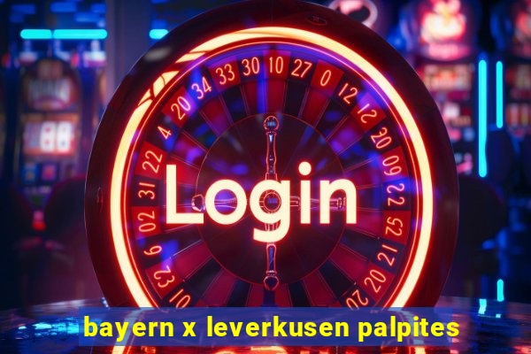 bayern x leverkusen palpites