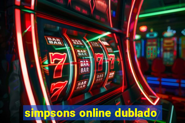 simpsons online dublado