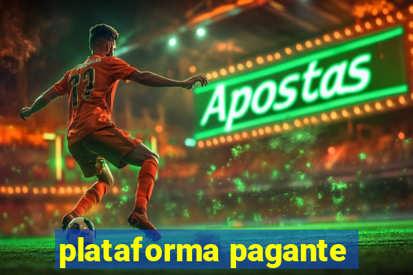 plataforma pagante