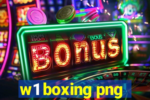 w1 boxing png